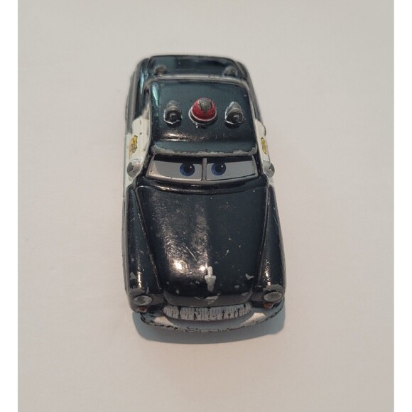 Disney Pixar Cars Diecast Toys Sheriff, Finn McMissile, TJ Hummer - Lot of 3 DMG - Picture 11 of 12